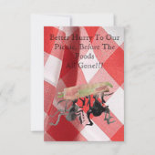 Invitation Pique-nique (Devant)