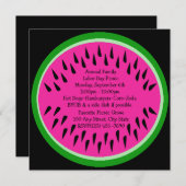 Invitation Pique-nique (Devant / Derrière)