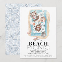 Pique-nique à la plage Adulte Anniversaire