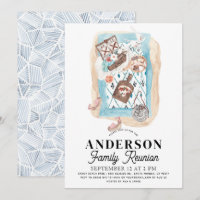 Pique-nique à la plage Réunion de famille