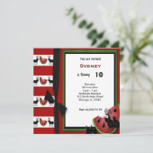 Invitation Pique-nique d'anniversaire (Debout devant)