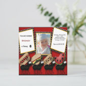 Invitation Pique-nique d'anniversaire (Debout devant)