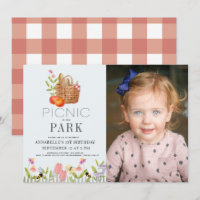 Pique-nique dans le panier du parc 1er anniversair