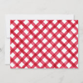 Invitation Pique-nique dans le parc fête d'anniversaire d'été (Dos)