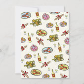 Invitation Pique-nique de doodle dessiné à la main dans le Ya (Dos)