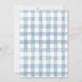 Invitation Pique-nique de mariée au vin et au fromage (Dos)