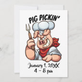 Invitation Pique-nique PORC (Devant)