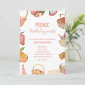 Invitation Pique-Nique Pour L'anniversaire De Ma F (Debout devant)