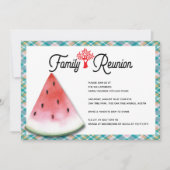 Invitation Pique-nique Retrouvailles (Devant)