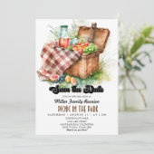 Invitation Pique-nique | Réunion familiale (Debout devant)