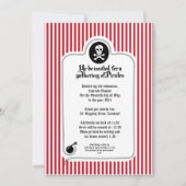 Invitation pirate (Devant)