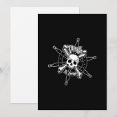 Invitation Pirate (Devant / Derrière)