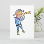 Invitation Pirate (Debout devant)