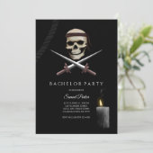 Invitation Pirate Bachelor Party - thème pirate (Debout devant)