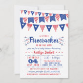 Invitation Pirate En Chemin ! baby shower 4 juillet (Devant)