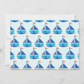 Invitation Pirate et Sirène Anniversaire de fête (Dos)