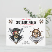 Invitation Pirate Halloween Costume Party Adulte (Debout devant)
