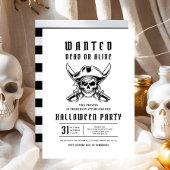 Invitation Pirate Halloween Party