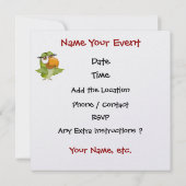 Invitation Pirate Party ! - SRF (Dos)