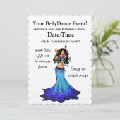 Invitation Pisces Belly Dancer (Debout devant)