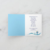 Invitation Piscine d'anniversaire avec Beach Ball (Intérieur)