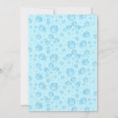 Invitation Piscine de Beach Volley Piscine d'été Naissance (Dos)