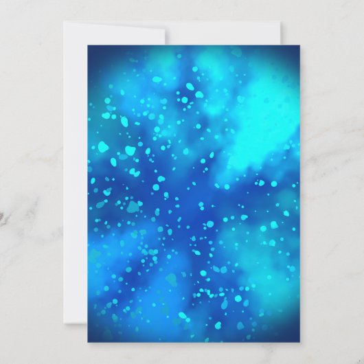 Invitation Piscine de requin Anniversaire Fête Garçon âge per (Dos)