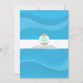 Invitation Piscine d'été (Dos)