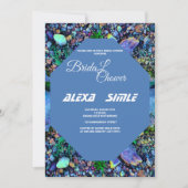 Invitation Piscine eau nuptiale douche Invitation, Poo modifi (Devant)