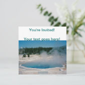 Invitation Piscine en cage (Debout devant)