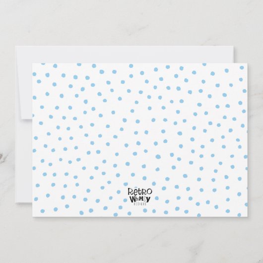 Invitation Piscine fêtée en hiver Filles nage intérieure neig (Dos)