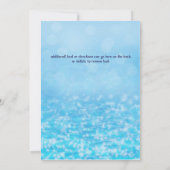 Invitation Piscine Nage Piscine Summer Beach Party (Dos)