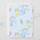 Invitation Piscine Party Invitation, Piscine party, Piscine p (Dos)