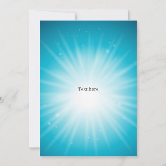 Invitation Piscine tropicale Anniversaire (Dos)