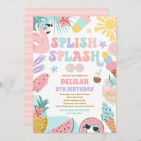 Piscine tropicale Piscine d'été fête d'anniversair