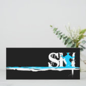 Invitation pistes de ski alpin (Debout devant)