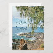 Invitation Pittoresque de Kauai (Devant / Derrière)