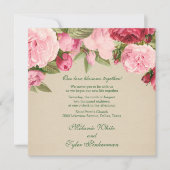 Invitation Pivoines (Devant)