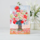 Invitation Pivoines de Monet (Debout devant)