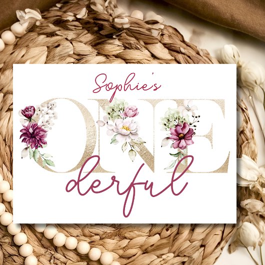 Invitation Pivoines roses fête d'anniversaire aquarelle incro