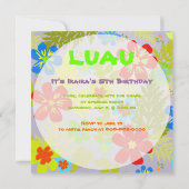 Invitation Pix-Dezines couleur arrière - plan de la jungle ha (Dos)