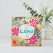 Invitation Pix-Dezines couleur arrière - plan de la jungle ha (Debout devant)