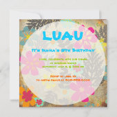 Invitation Pix-Dezines couleur arrière - plan de la jungle ha (Dos)