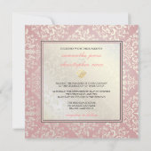 Invitation Pix-Dezines Étienne Damask (Dos)