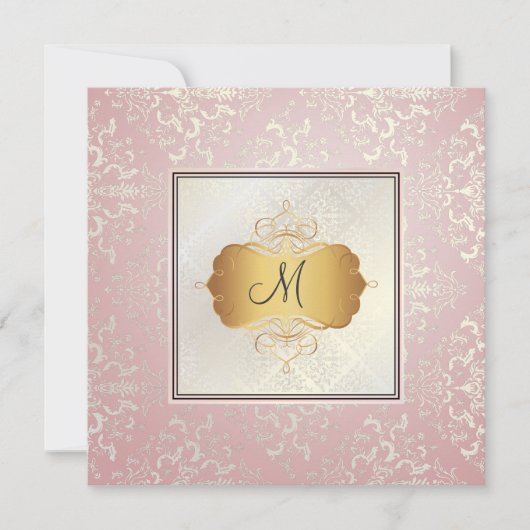 Invitation Pix-Dezines Étienne Damask (Devant)