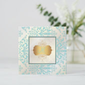 Invitation Pix-Dezines Étienne Damask (Debout devant)