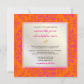 Invitation Pix-Dezines Étienne Damask (Dos)