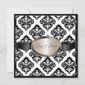 Invitation Pix-Dezines Olivia Damask (Dos)