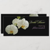 Invitation Pix-Dezines orchidées/phalaenopsis (Devant / Derrière)