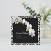 Invitation Pix-Dezines orchidées/phalaenopsis (Debout devant)